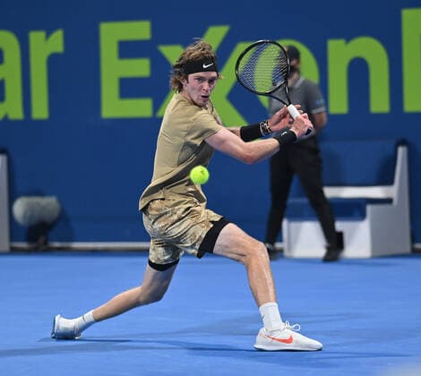 Qatar Exxon Mobil Open 2021 Andrey Rublev , Russia