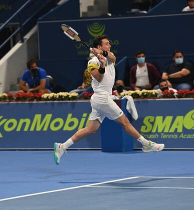 Qatar Exxon Mobil Open 2021 Roberto Bautista Augut , Spain