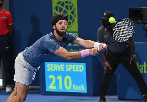 Qatar Exxon Mobil Open 2021 Nikoloz Basilashvili , Georgia