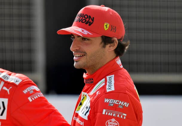SAINZ Carlos jr Team Scuderia Ferrari With LECLERC Charles FIA Formula 1 Tests 2021 in Bahrain 1 day On 12 03 2021 Bahrain International Circuit As Sachir