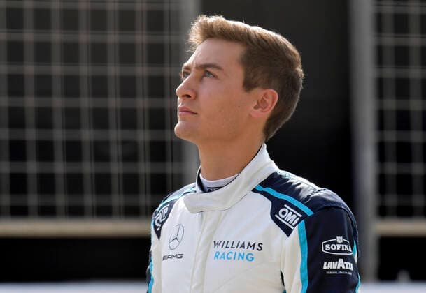 RUSSEL George F1 Team Williams FIA Formula 1 Test 2021 in Bahrain 1 day On 12 03 2021 Bahrain International Circuit As Sachir