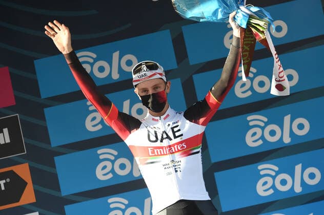 Cycling, Tirreno - Adriatico, stage 4, award ceremony