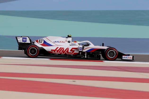 47 Mick Schumacher GER, Haas F1 Team , F1 Pre season Testing at Bahrain International Circuit on March 13, 2021 in Sakhir, Bahrain Photo by HOCH ZWEI Sakhir Bahrain
