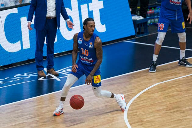 easyCredit Basketball Bundesliga, Hamburg, 13 03 2021 easyCredit Basketball Bundesliga, Hamburg Towers vs SYNTAINICS MBC, Anthony Barber 10 SYNTAINICS MBC Copyright: xBEAUTIFULxSPORTS Mohwinkelx
