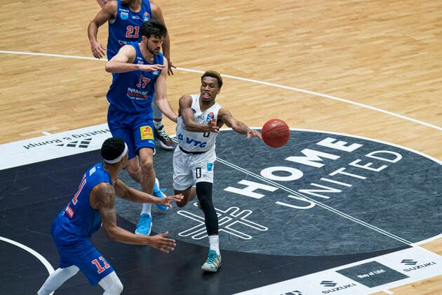 easyCredit Basketball Bundesliga, Hamburg, 13 03 2021 easyCredit Basketball Bundesliga, Hamburg Towers vs SYNTAINICS MBC, TJ Shorts 0 Hamburg Towers Copyright: xBEAUTIFULxSPORTS Mohwinkelx