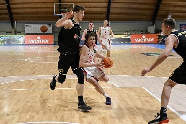 Barmer 2 Basketball Bundesliga ProB, Rheinstars Koeln vs LOK Bernau, 13 03 2021 Johann Bruno Albrecht RheinStars Koeln 23 , Barmer 2 Basketball Bundesliga ProB, Rheinstars Koeln vs LOK Bernau on 13 03 2021 at the Basketball Campus Koeln in Koeln North Rhine Westphalia Copyright: xBEAUTIFULxSPORTS Mueller-Laschetx