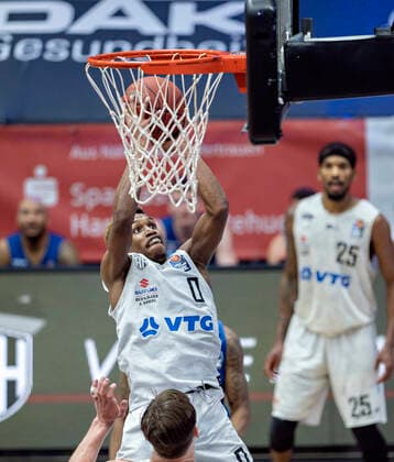 TJ Shorts Towers 13 03 21, Hamburg Wilhelmsburg, easy Credit BBL, Basketball Bundesliga, 2020 2021 season, 23 match day Â
