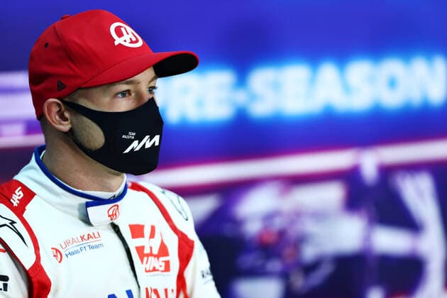 F1 Pre season Testing 9 Nikita Mazepin RUS, Haas F1 Team , F1 Pre season Testing at Bahrain International Circuit on March 14, 2021 in Sakhir, Bahrain Photo by Dan Istitene Formula 1 Getty Images FIA Pool via HOCH ZWEI Sakhir Bahrain International Circuit Bahrain Poolfoto HOCH ZWEI Pool Formula 1 via Get ,EDITORIAL USE ONLY