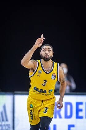 Basketball Berlin 14 03 2021 Season 2020 2021 1 Bundesliga easyCredit BBL Alba Berlin BG Göttingen Peyton Siva Alba Berlin, No 03