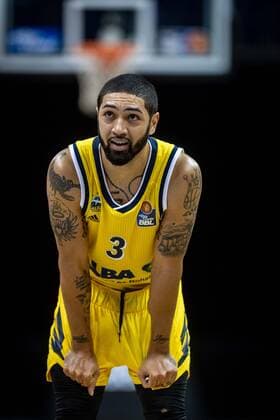Basketball Berlin 14 03 2021 Season 2020 2021 1 Bundesliga easyCredit BBL Alba Berlin BG Göttingen Peyton Siva Alba Berlin, No 03