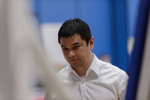 Disappointment after the defeat by Daniel JANSSON coach Tigers Tuebingen Eisbären Bremerhaven vs Tigers Tübingen, Basketball, 2 Bundesliga ProA, 15 03 2021, 12 match day, season 2020 2021 Copyright xErikxHillmer EIBNERx EP ehr Eisbären Bremerhaven vs Tigers Tübingen, Basketball, 2 Bundesliga ProA, 15 03 2021, 12 match day, season 2020 2021 Bremerhaven Copyright: xErikxHillmer EIBNERx EP_ehr