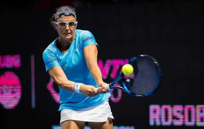 Mandatory Credit: Photo by Rob Prange Shutterstock (11800202br) Kirsten Flipkens of Belgium in action during the first round of the 2021 St. Petersburg Ladies Trophy WTA, Tennis Damen 1000 tournament WTA St Petersburg Ladies Trophy, Tennis, St Petersburg, Russia - 16 Mar 2021 WTA St Petersburg Ladies Trophy, Tennis, St Petersburg, Russia - 16 Mar 2021  Copyright: xRobxPrange Shutterstockx 11800202br