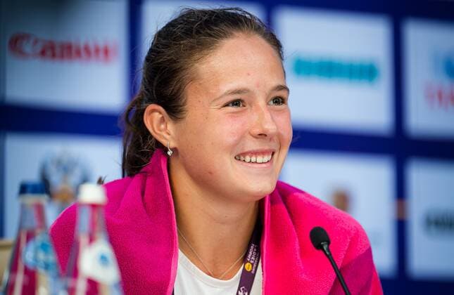 Tennis, WTA Tournament in St. Petersburg, Press Conference with Daria Kasatkina
