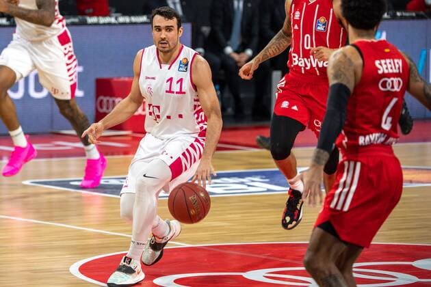 Anthony DiLeo 11 Telekom Baskets Bonn , FC Bayern Basketball vs Telekom Baskets Bonn, BBL, 16 03 2021 Munich Bavaria Germany Copyright: xkolbert-press UlrichxGamelx