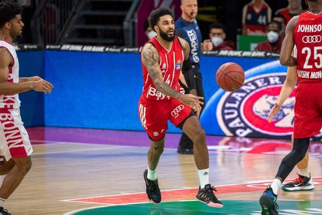 D Seeley 4 FC Bayern , FC Bayern Basketball vs Telekom Baskets Bonn, BBL, 16 03 2021 Munich Bavaria Germany Copyright: xkolbert-press UlrichxGamelx