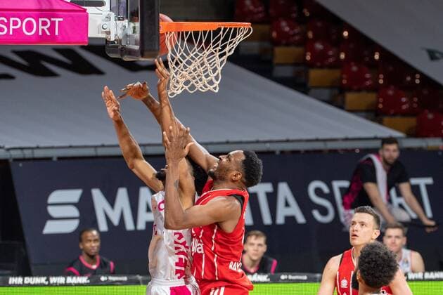 JaJuan Johnson 25 FC Bayern , FC Bayern Basketball vs Telekom Baskets Bonn, BBL, 16 03 2021 Munich Bavaria Germany Copyright: xkolbert-press UlrichxGamelx