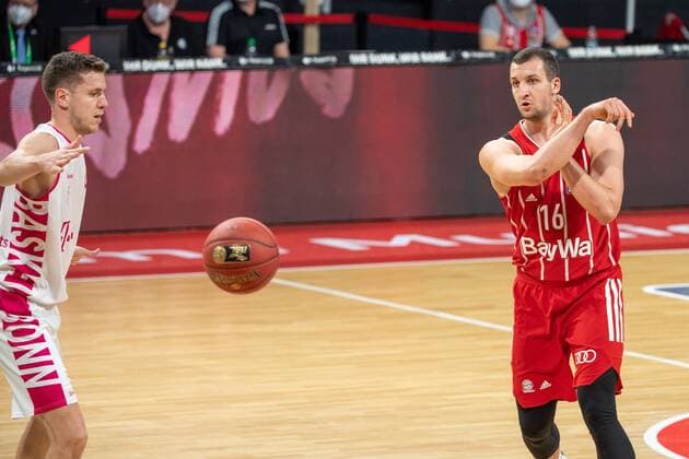 Paul Zipser 16 FC Bayern , FC Bayern Basketball vs Telekom Baskets Bonn, BBL, 16 03 2021 Munich Bavaria Germany Copyright: xkolbert-press UlrichxGamelx