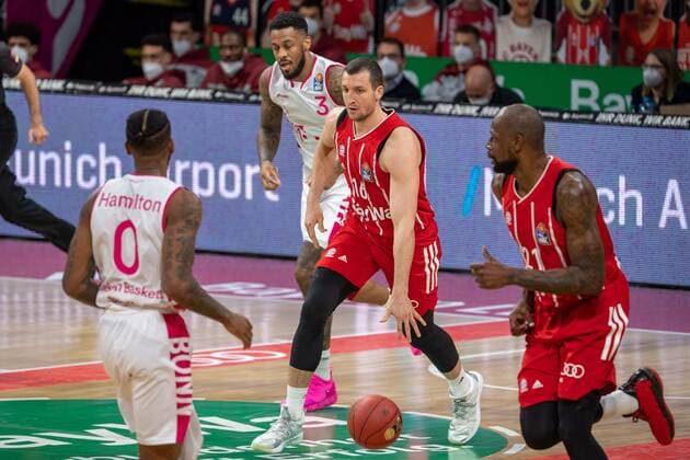 Paul Zipser 16 FC Bayern , FC Bayern Basketball vs Telekom Baskets Bonn, BBL, 16 03 2021 Munich Bavaria Germany Copyright: xkolbert-press UlrichxGamelx