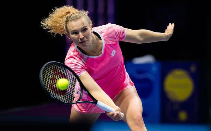 Mandatory Credit: Photo by Rob Prange Shutterstock (11803319o) Katerina Siniakova of the Czech Republic in action during the second round of the 2021 St. Petersburg Ladies Trophy WTA, Tennis Damen 500 tournament WTA St Petersburg Ladies Trophy, Tennis, St Petersburg, Russia - 18 Mar 2021 WTA St Petersburg Ladies Trophy, Tennis, St Petersburg, Russia - 18 Mar 2021  Copyright: xRobxPrange Shutterstockx 11803319o
