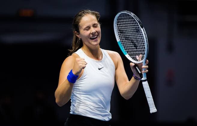 Sport Bilder des Tages Mandatory Credit: Photo by Rob Prange Shutterstock (11803319br) Daria Kasatkina of Russia in action during the second round at the 2021 St. Petersburg Ladies Trophy WTA, Tennis Damen 500 tournament WTA St Petersburg Ladies Trophy, Tennis, St Petersburg, Russia - 18 Mar 2021 WTA St Petersburg Ladies Trophy, Tennis, St Petersburg, Russia - 18 Mar 2021  Copyright: xRobxPrange Shutterstockx 11803319br