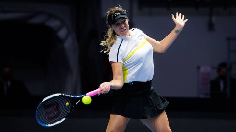 Mandatory Credit: Photo by Rob Prange Shutterstock (11803319bx) Anastasia Pavlyuchenkova of Russia in action during the second round at the 2021 St. Petersburg Ladies Trophy WTA, Tennis Damen 500 tournament WTA St Petersburg Ladies Trophy, Tennis, St Petersburg, Russia - 18 Mar 2021 WTA St Petersburg Ladies Trophy, Tennis, St Petersburg, Russia - 18 Mar 2021  Copyright: xRobxPrange Shutterstockx 11803319bx