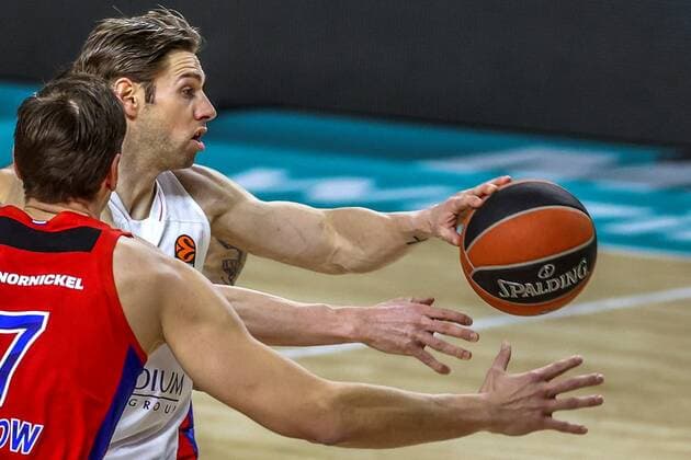 Real Madrid s French guard Fabien Causeur in action during the Euroleague game between Real Madrid and CSKA Moscow at WiZink Center in Madrid, Spain, 18 March 2021. Real Madrid - CSKA Moscow !ACHTUNG: NUR REDAKTIONELLE NUTZUNG!  Copyright: xJuanJoxMartínx GRAF7807 20210318-637516993985507823
