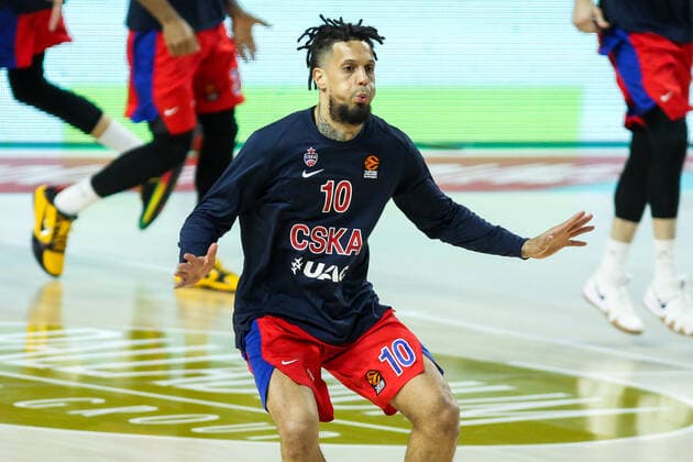 March 18, 2021, MADRID, MADRID, SPAIN: Daniel Hackett of CSKA Moscow during Euroleague basketball match played between Real Madrid and PBC CSKA Moscow at Wizink Center stadium on March 18, 2021 in Madrid, Spain. MADRID SPAIN - ZUMAa181 20210318_zaa_a181_139 Copyright: xIrinaxR.xHipolitox