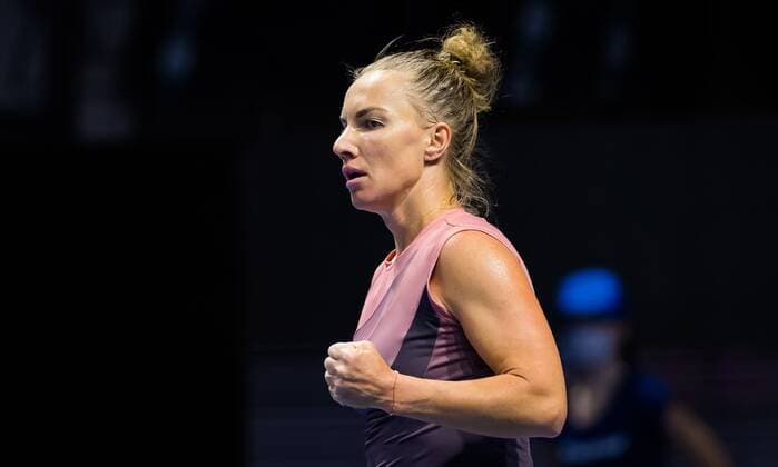 Mandatory Credit: Photo by Rob Prange Shutterstock (11803320ba) Svetlana Kuznetsova of Russia in action during the quarter-final at the 2021 St. Petersburg Ladies Trophy WTA, Tennis Damen 500 tournament WTA St Petersburg Ladies Trophy, Tennis, St Petersburg, Russia - 19 Mar 2021 WTA St Petersburg Ladies Trophy, Tennis, St Petersburg, Russia - 19 Mar 2021  Copyright: xRobxPrange Shutterstockx 11803320ba