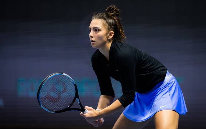 Mandatory Credit: Photo by Rob Prange Shutterstock (11803320ap) Jaqueline Cristian of Romania in action during the quarter-final at the 2021 St. Petersburg Ladies Trophy WTA, Tennis Damen 500 tournament WTA St Petersburg Ladies Trophy, Tennis, St Petersburg, Russia - 19 Mar 2021 WTA St Petersburg Ladies Trophy, Tennis, St Petersburg, Russia - 19 Mar 2021  Copyright: xRobxPrange Shutterstockx 11803320ap