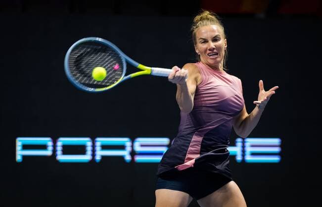 Mandatory Credit: Photo by Rob Prange Shutterstock (11803320aj) Svetlana Kuznetsova of Russia in action during the quarter-final at the 2021 St. Petersburg Ladies Trophy WTA, Tennis Damen 500 tournament WTA St Petersburg Ladies Trophy, Tennis, St Petersburg, Russia - 19 Mar 2021 WTA St Petersburg Ladies Trophy, Tennis, St Petersburg, Russia - 19 Mar 2021  Copyright: xRobxPrange Shutterstockx 11803320aj