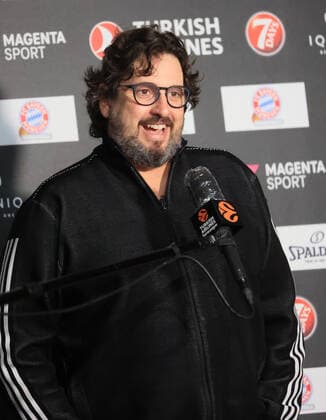 19 03 2021, EuroLeague, FC Bayern Basketball vs Anadolu Efes, Audi Dome Munich, in picture coach Andrea Trinchieri FCB Basketball