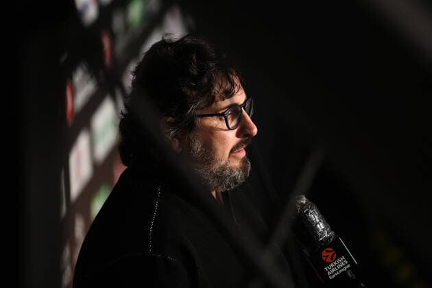 Head Coach Andrea Trinchieri Muenchen GER, FC Bayern Basketball vs Anadolu Efes Istanbul, Basketball, EuroLeague, Matchday 30, Season 2020 2021, 19 03 2021, GER, FC Bayern Basketball vs Anadolu Efes Istanbul, Basketball, EuroLeague, Matchday 30, Season 2020 2021, 19 03 2021, Muenchen. Copyright: xMarcelxEngelbrechtx Eibner-Pressefotox EP_met