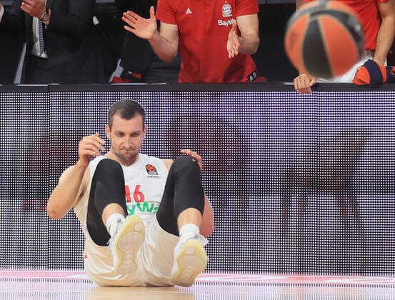 19 03 2021, EuroLeague, FC Bayern Basketball vs Anadolu Efes, Audi Dome Munich, in picture Paul Zipser FCB Basketball