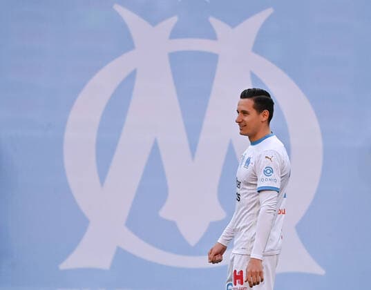 26 FLORIAN THAUVIN (OM) FOOTBALL : Nice vs Marseille - Ligue 1 Uber Eats - 20 03 2021 FEP Panoramic 
