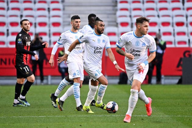 10 DIMITRI PAYET (OM) FOOTBALL : Nice vs Marseille - Ligue 1 Uber Eats - 20 03 2021 FEP Panoramic 