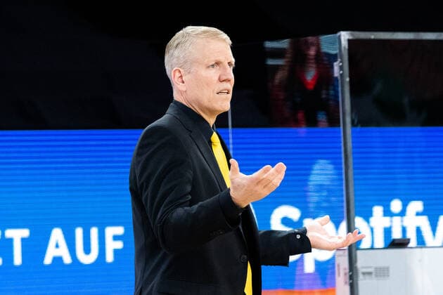 John Patrick MHP Riesen Ludwigsburg Headcoach GER, Ratiopharm Ulm vs MHP Riesen Ludwigsburg, easycredit 1 Bundesliga Basketball, 24 Matchday, Season 2020 21, 20 03 2021 Ratiopharm Ulm vs MHP Riesen Ludwigsburg, 1 Basketball Bundesliga Neu Ulm Copyright: xEibner-Pressefoto RogerxBuerkex EP_EER