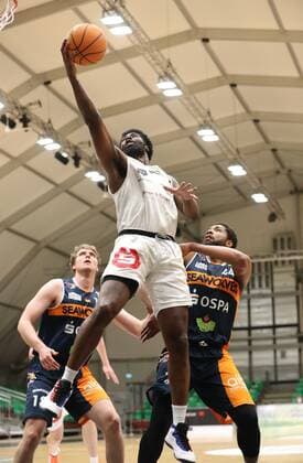 20 03 2021 Basketball Season 2019 2020 2 Bundesliga Pro A 27 Spieltag Nürnberg Falcons Basketball Club NBC Rostock Seawolves DaMa Mario Kegler 1, Nürnberg Falcons BC NBC