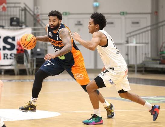 Basketball, 2. BL, Pro A, Nürnberg Falcons Basketball Club NBC - Rostock Seawolves