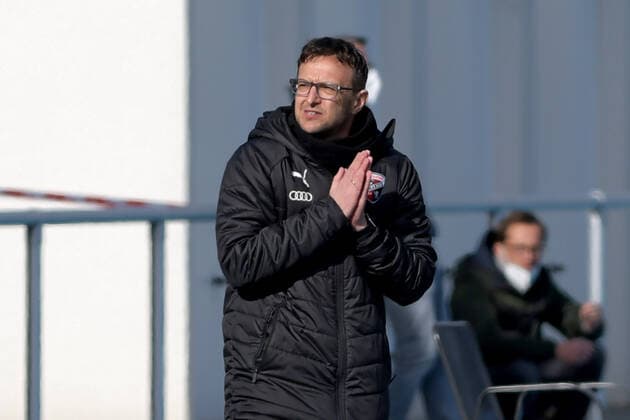 Sinsheim, Germany 20 March 2021 2 FBL 2020 2021 TSG 1899 Hoffenheim U20 vs FC Ingolstadt Alexander Ziegler coach women FC Ingolstadt portrait, portrait, face, Helmut Gmelin stadium Baden Württemberg Copyright: xFotostandx xLoerzx