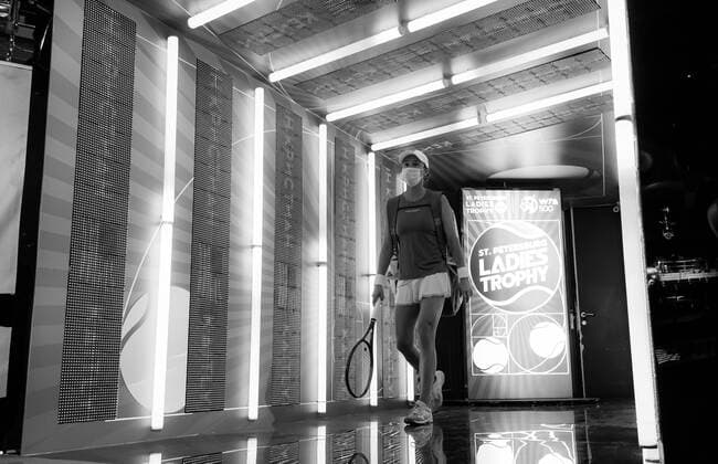Mandatory Credit: Photo by Rob Prange Shutterstock (11803322i) Kaitlyn Christian of the United States before the doubles final of the 2021 St. Petersburg Ladies Trophy WTA, Tennis Damen 500 tournament WTA St Petersburg Ladies Trophy, Tennis, St Petersburg, Russia - 21 Mar 2021 WTA St Petersburg Ladies Trophy, Tennis, St Petersburg, Russia - 21 Mar 2021  Copyright: xRobxPrange Shutterstockx 11803322i