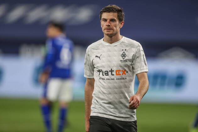 FC Schalke 04 Borussia Mönchengladbach 20 03 2021, Football, Season 2020 2021, 1 Bundesliga, 26 Matchday, FC Schalke 04 Borussia Mönchengladbach, Jonas HOFMANN Borussia Mönchengladbach Tim Rehbein RHR FOTO Pool DFL REGULATIONS PROHIBIT ANY USE OF PHOTOGRAPHS AS IMAGE SEQUENCES AND OR QUASI VIDEO Gelsenkirchen Veltins Arena NRW Germany Poolfoto Tim Rehbein RHR-FOTO Pool ,EDITORIAL USE ONLY