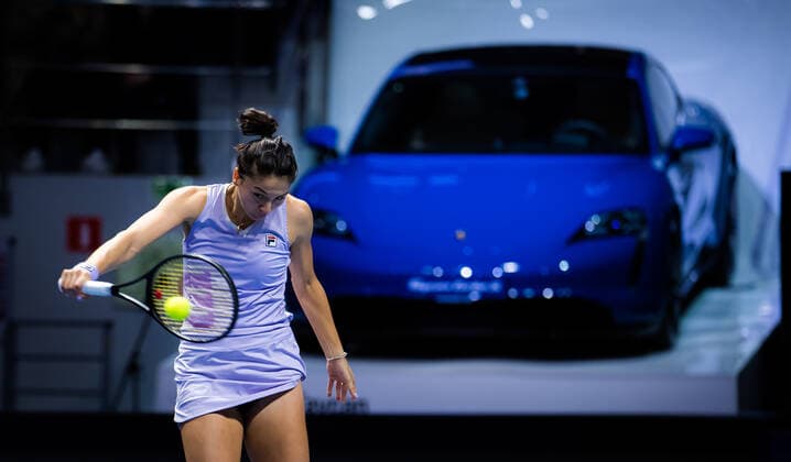 March 21, 2021, ST PETERSBURG, RUSSIA: Margarita Gasparyan of Russia in action during the final of the 2021 St. Petersburg Ladies Trophy WTA, Tennis Damen 500 tournament against Daria Kasatkina of Russia ST PETERSBURG RUSSIA - ZUMAa181 20210321_zaa_a181_018 Copyright: xRobxPrangex