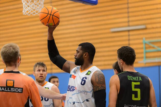 Will DANIELS 6 Eisbaeren Bremerhaven Eisbären Bremerhaven vs Team Ehingen Urspring, Basketball, 2 Bundesliga ProA, 21 03 2021, 27 Spieltag, Saison 2020 2021, Bremerhaven, Trainingscenter Amerikaring Copyright xErikxHillmer EIBNERx EP ehr Eisbären Bremerhaven vs Team Ehingen Urspring, Basketball, 2 Bundesliga ProA, 21 03 2021, 27 Spieltag, Saison 2020 2021 Bremerhaven Copyright: xErikxHillmer EIBNERx EP_ehr