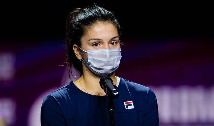 Mandatory Credit: Photo by Rob Prange Shutterstock (11803322av) Margarita Gasparyan of Russia with her runner-up trophy after the final of the 2021 St. Petersburg Ladies Trophy WTA, Tennis Damen 500 tournament WTA St Petersburg Ladies Trophy, Tennis, St Petersburg, Russia - 21 Mar 2021 WTA St Petersburg Ladies Trophy, Tennis, St Petersburg, Russia - 21 Mar 2021  Copyright: xRobxPrange Shutterstockx 11803322av