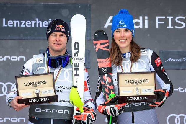 Alpine skiing, WC Lenzerheide, Award ceremony