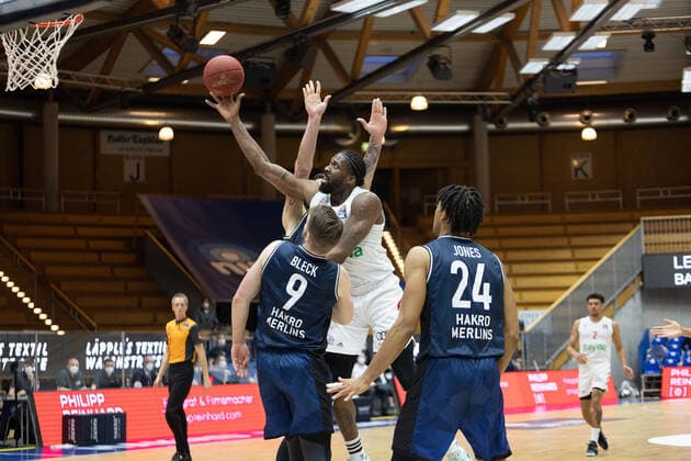 Basketball, BBL, Hakro Merlins Crailsheim - FC Bayern Munich