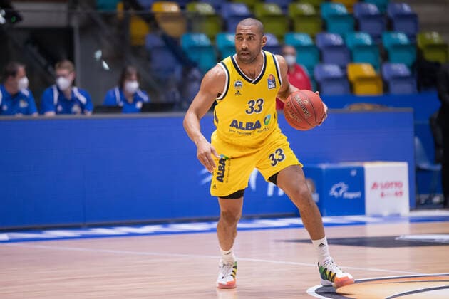 Fraport Skyliners Alba Berlin, easyCredit BBL Jayson Granger Alba Berlin, 33 Basketball match of the easyCredit BBL between the Fraport Skyliners and Alba Berlin on 21 March 2021 at the Fraport Arena in Frankfurt am Main , Frankfurt am Main Hesse Germany Fraport Arena