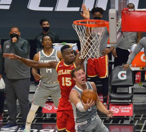 Basketball, NBA, Atlanta Hawks - Los Angeles Clippers