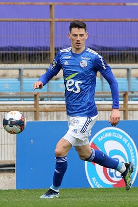 ANTHONY CACI, RC Strasbourg, Ligue 1, RC Strasbourg vs RC Lens 1-2, Strasbourg LIGUE 1 2020-21 RC STRASBURGO-RC LENS 1-2