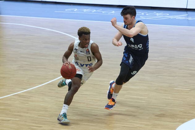 Basketball Germany, 1 Bundesliga, Hamburg Towers Alba Berlin, Hamburg, 23 03 2021 TJ Shorts Towers, l Jonas Mattisseck Alba Hamburg Germany